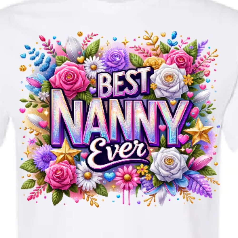 Best Nanny Ever Graphic Tee